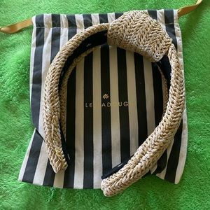 *SALE* NWOT Lele Sadoughi Raffia Knotted Headband